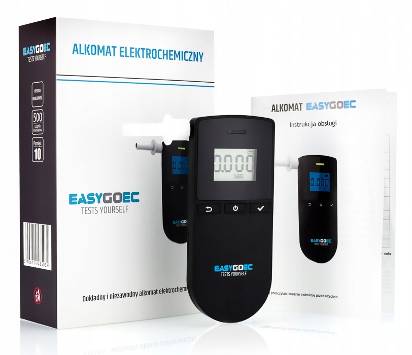 Alkomat elektrochemiczny BEAN precyzyjny Model EasyGo