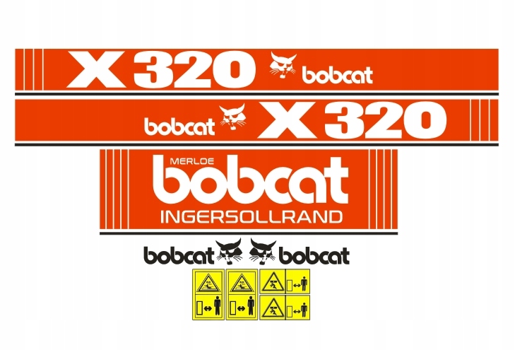 Наклейка-BOBCAT X320