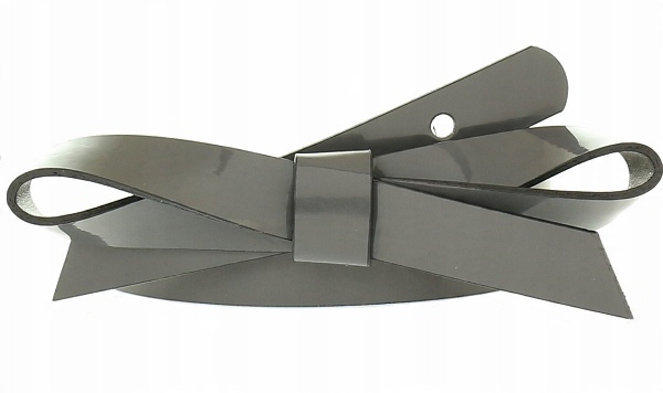 

Pasek Damski Skóra Naturalna kokarda kolory 1,5 cm