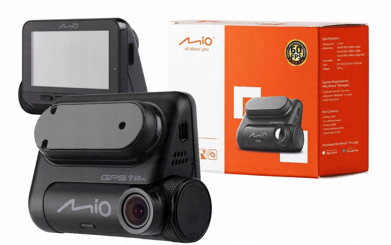 

Rejestrator trasy Mio MiVue 826 Wifi Gps Night