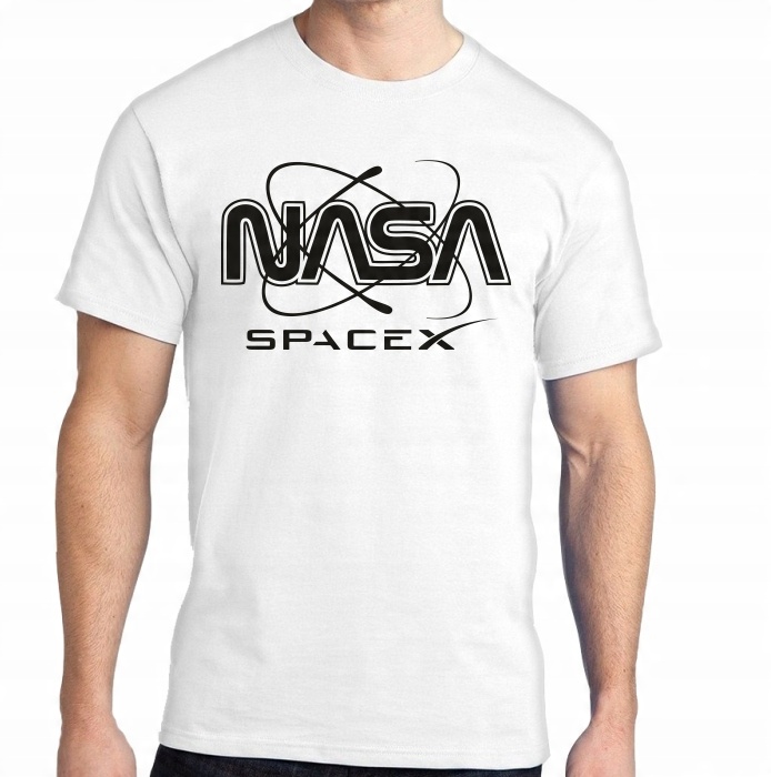 

Koszulka Nasa Spacex Kosmos Wzory Gramatura 205g M