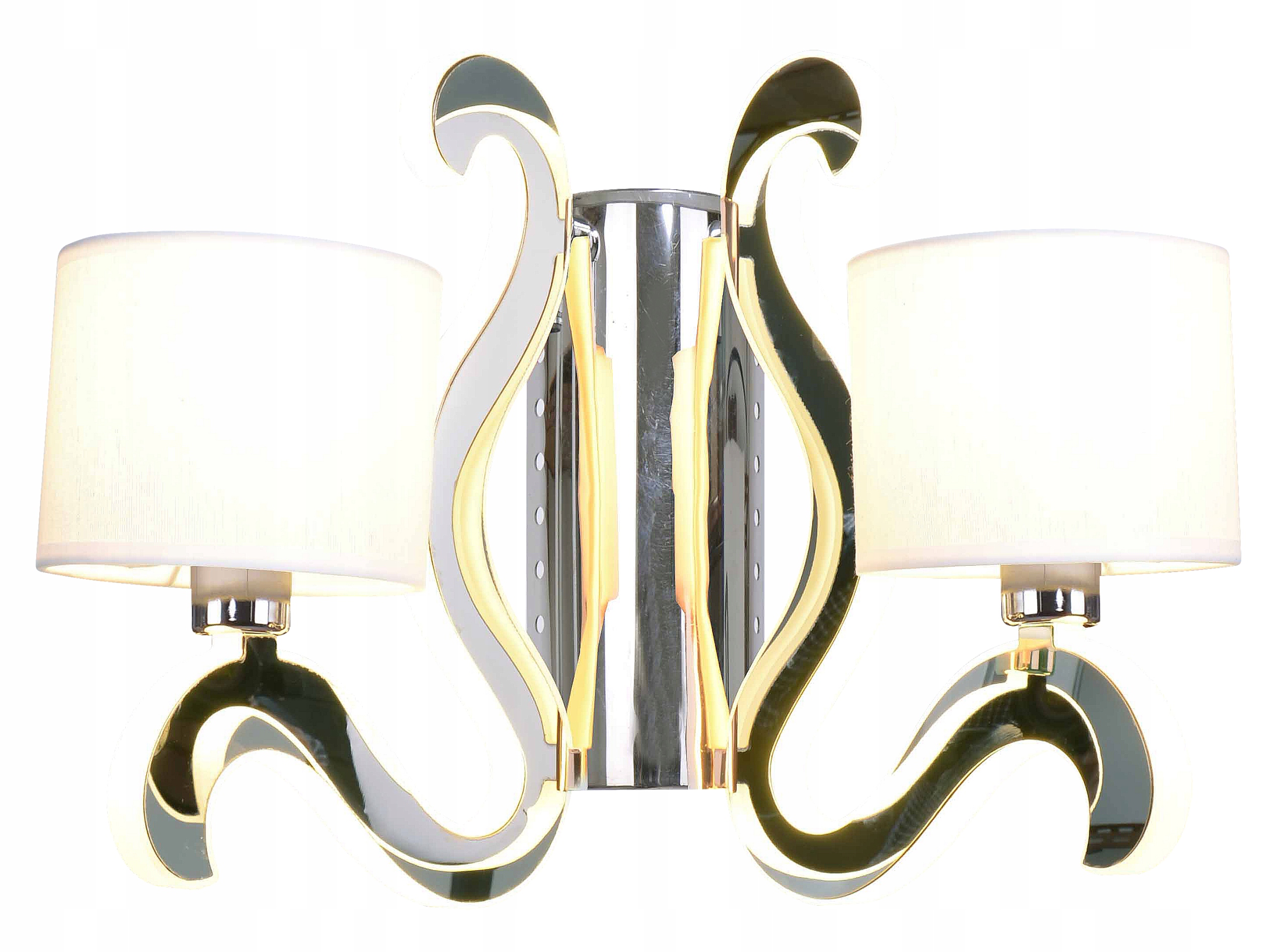 Nástenné svietidlo Candellux strieborné E14 40 W