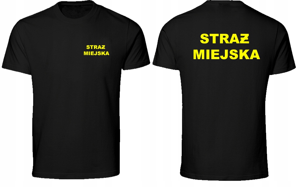 

Koszulka z nadrukiem Straż Miejska, S-xxl