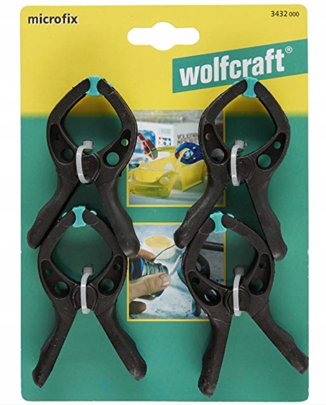 

Wolfcraft 3432000 Ścisk sprężynowy microfix 4szt