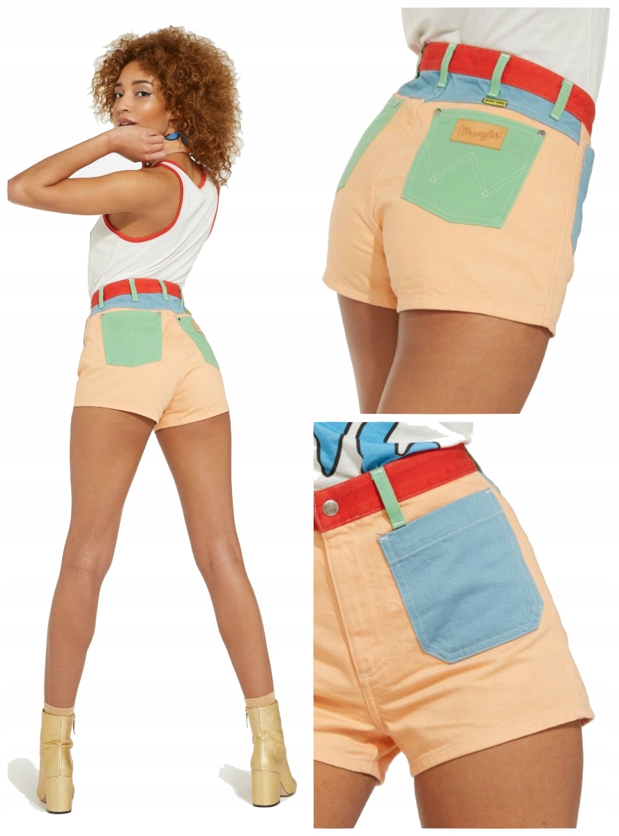 

Wrangler x Peter Max Shorty Spodenki Jeansowe W32