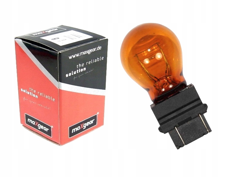 

Żarówka PY27/7 12V 27/7W Usa 3157 pomarańczowa