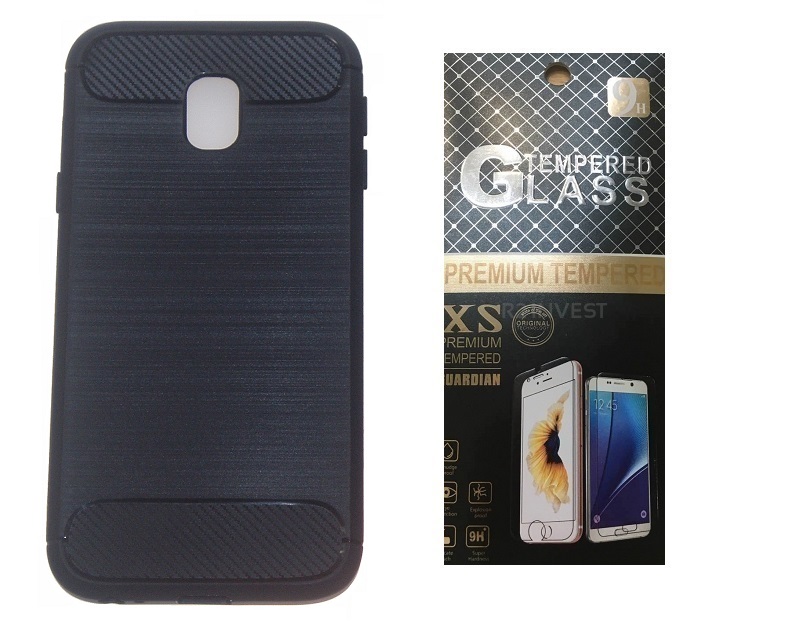 

Etui Carbon Case do Samsung Galaxy J3 2017 + Szkło