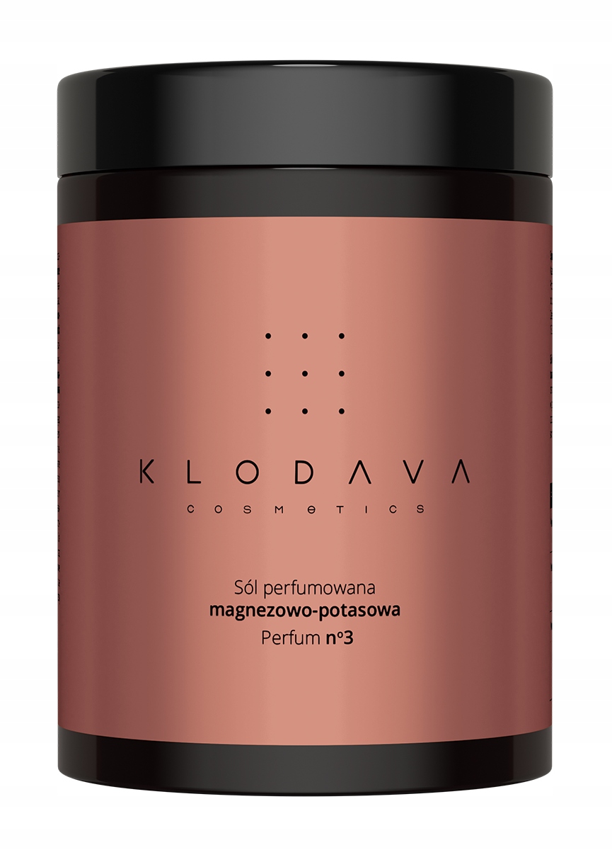 KLODAVA Sól Perfumowana do kąpieli Perfum nr 3