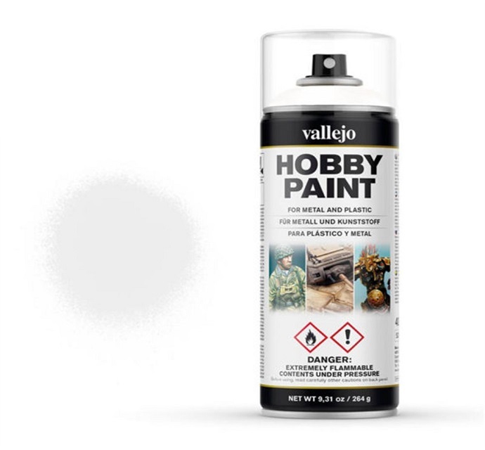 Vallejo 28010 Surface Primer white [spray] 400ml