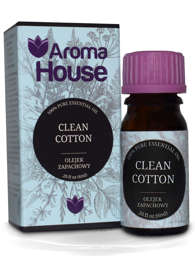 

Olejek Zapachowy 6ml Clean cotton Świeża Bawełna