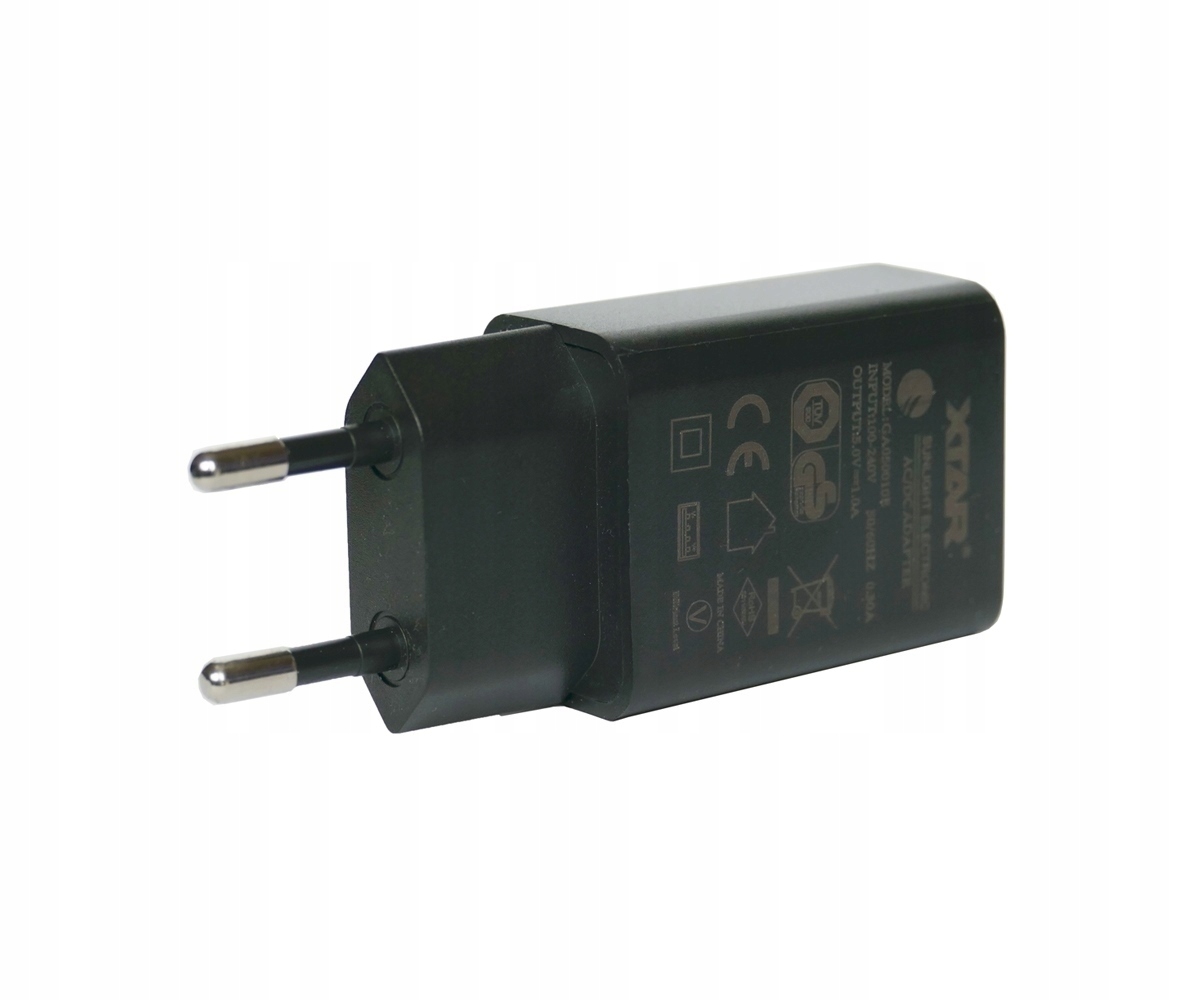 

Ładowarka Usb Xtar Ac 5V 1A smartfon Usb 50-60 Hz