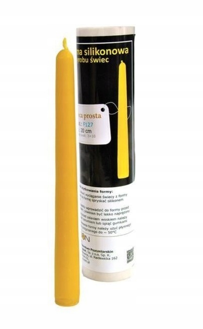 

Forma sylikonowa Świeca Prosta 20 cm F127