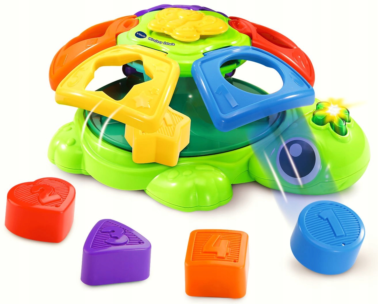 

VTech Sorter Wirujący Żółwik Interaktywny 12-36m