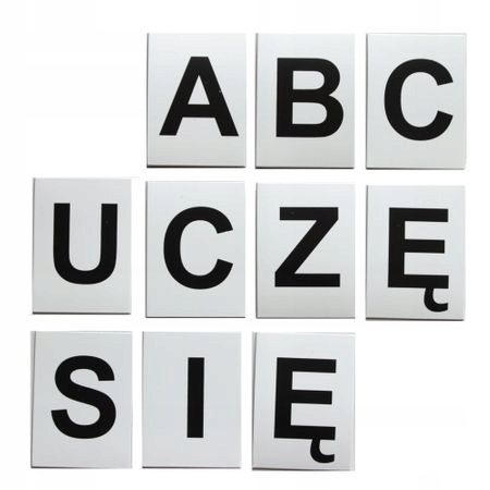 

Literki Magnetyczne do Szkoły MagWords