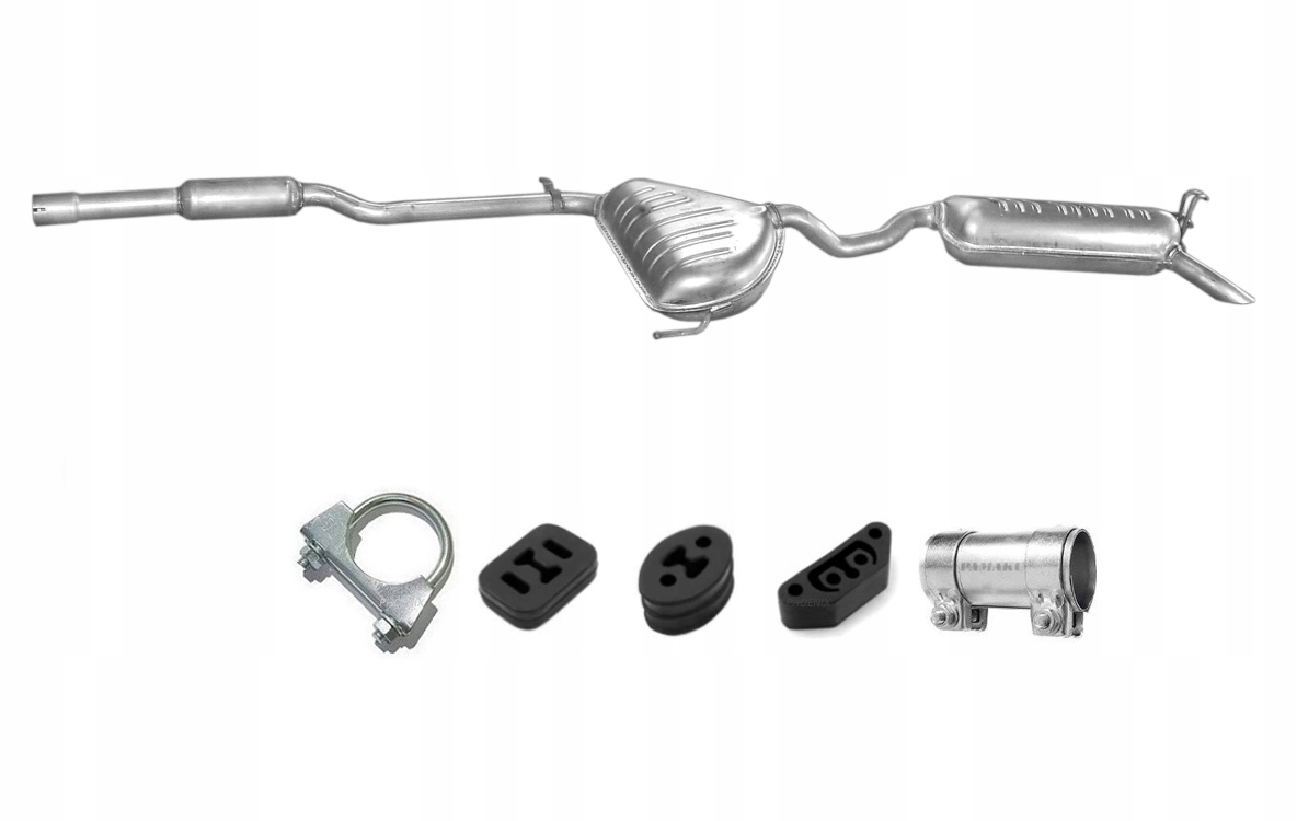 Fiat Brava/bravo 1.2i 16V 60 kW (1998-10/2001) Výfukový Systém