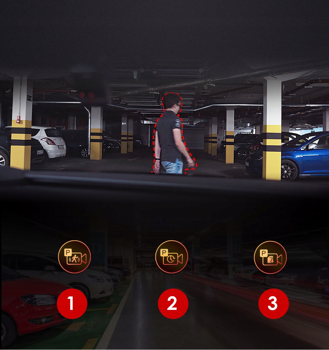 VIOFO A119 V3 REJESTRATOR TRASY MATR SONY QUADHD Power Supply USB