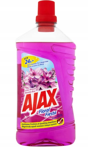 

Ajax Płyn Do Podłóg Uniwersalny 1l! Kwiat Bzu
