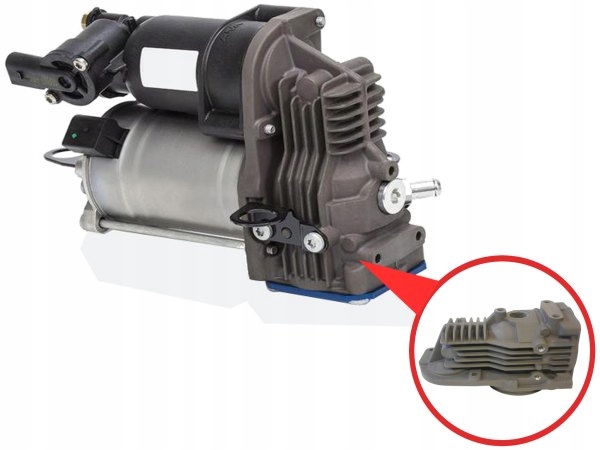 GLOWICA KOMPRESOR ZAWIESZENIA DO MERCEDES W221 Weight with packaging 3 kg