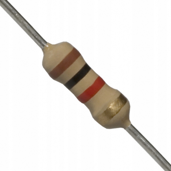 

1K 0.25W Rezystor Opornik Węglowy 1kOhm 1/4W x50