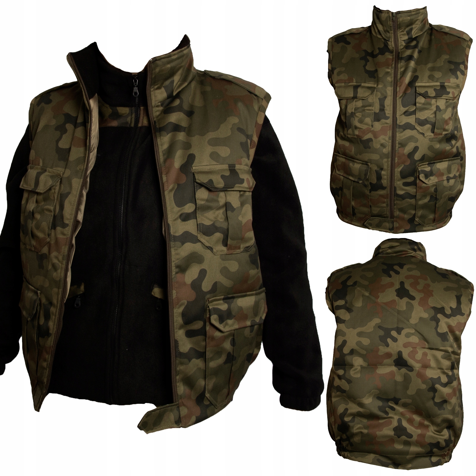 Kamizelka Moro Wojskowa Bezrękawnik WZ93 Gruby 2XL