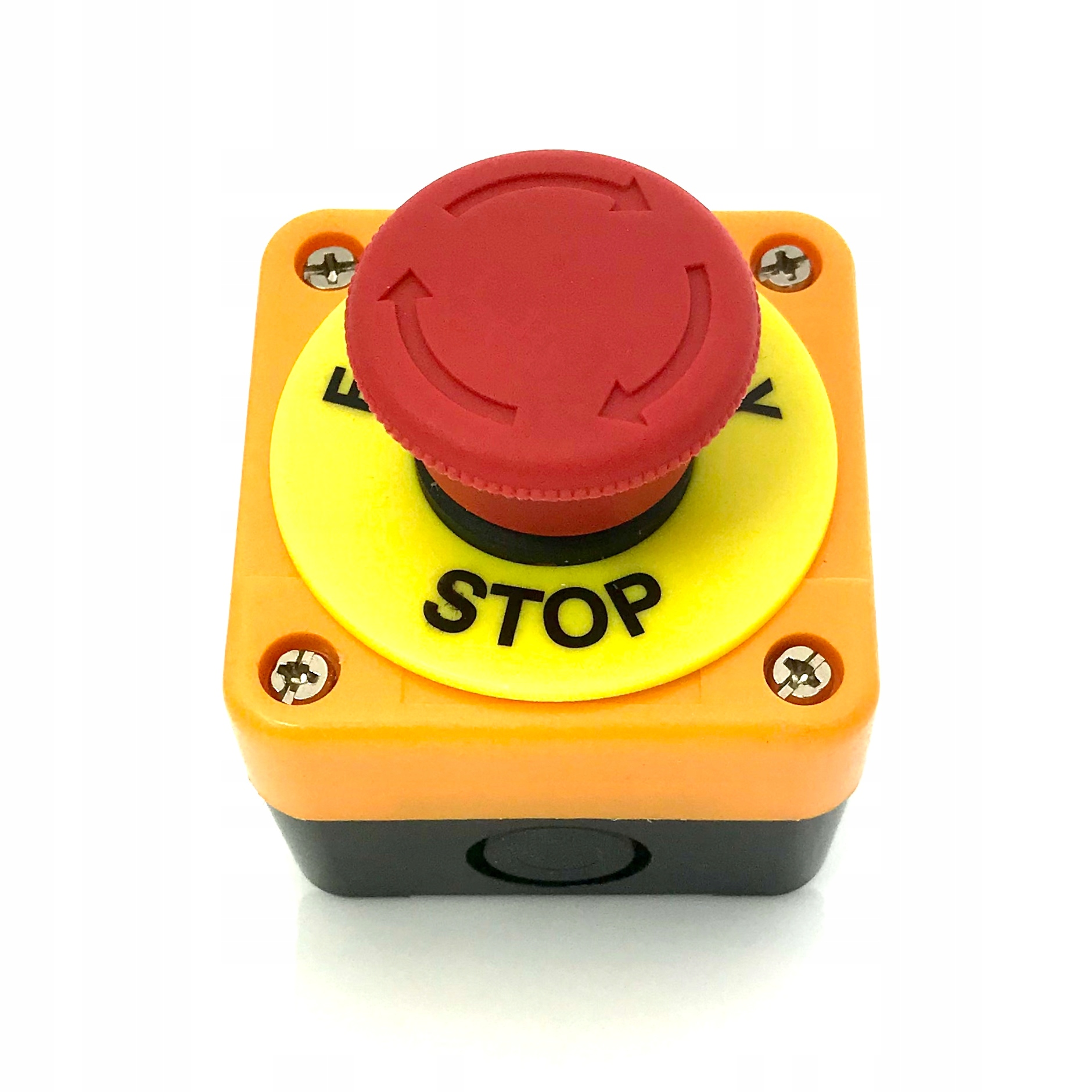 Кнопка безопасности гриба в кассете с описанием