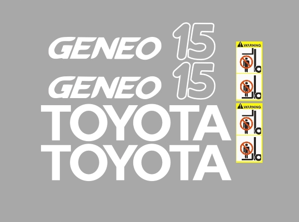 Samolepky Toyota Geneo 15