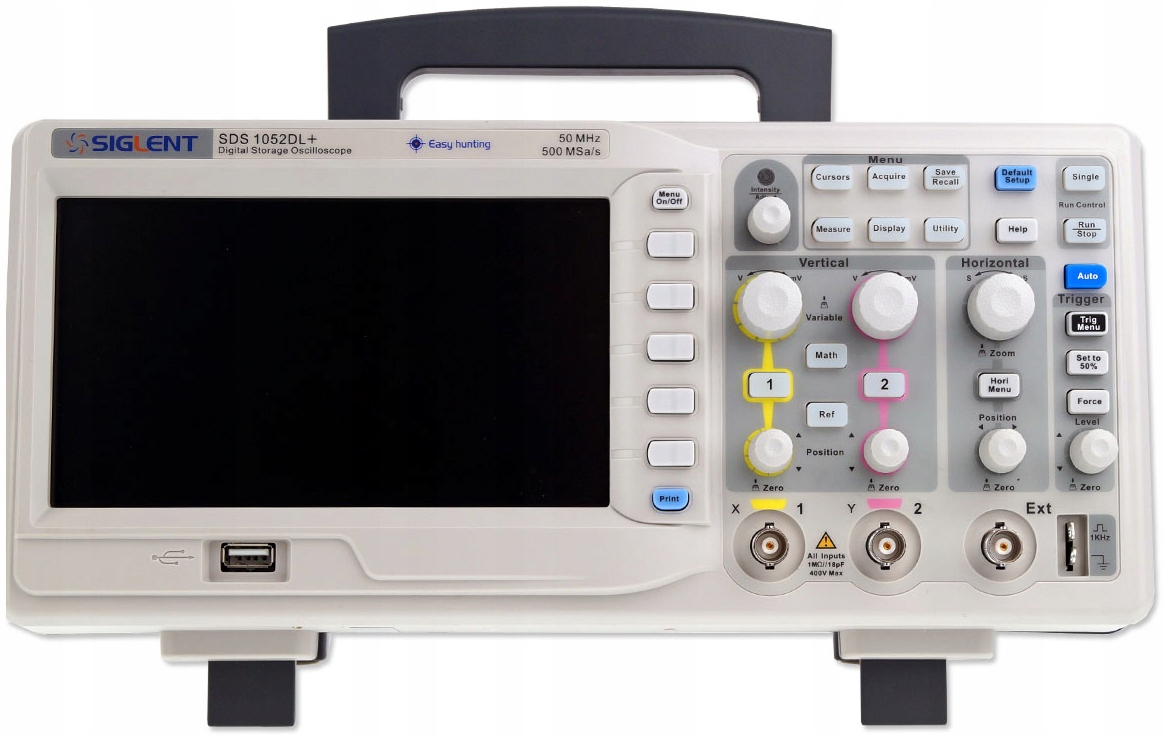 

Oscyloskop 2x50MHz Menu Pl Siglent SDS1052DL+