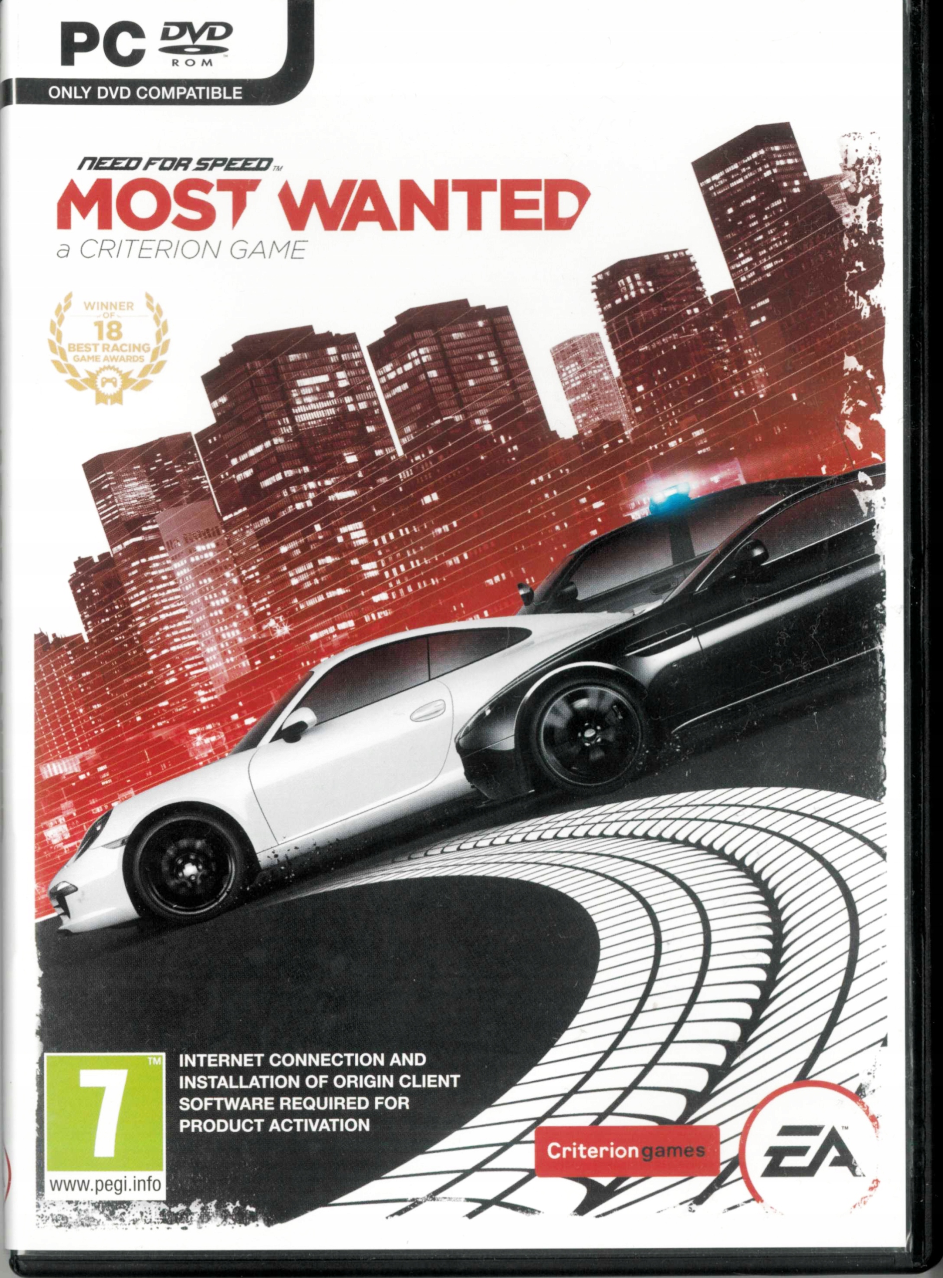 Need For Speed Most Wanted PC - НОВЫЙ КОРОБКА КОРОБКА