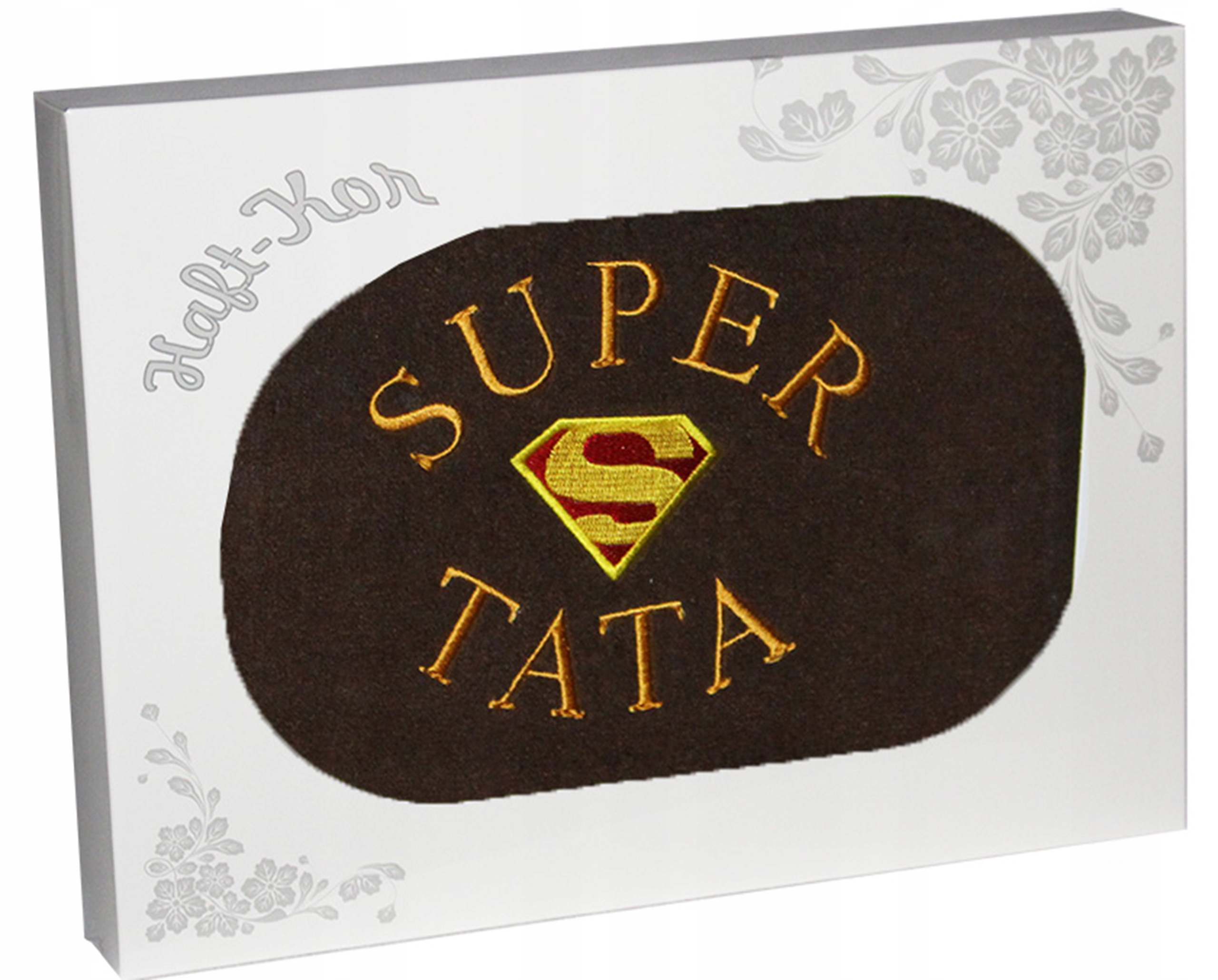 

Ręcznik Z Haftem Dzień Matki Ojca Super Mama Tata