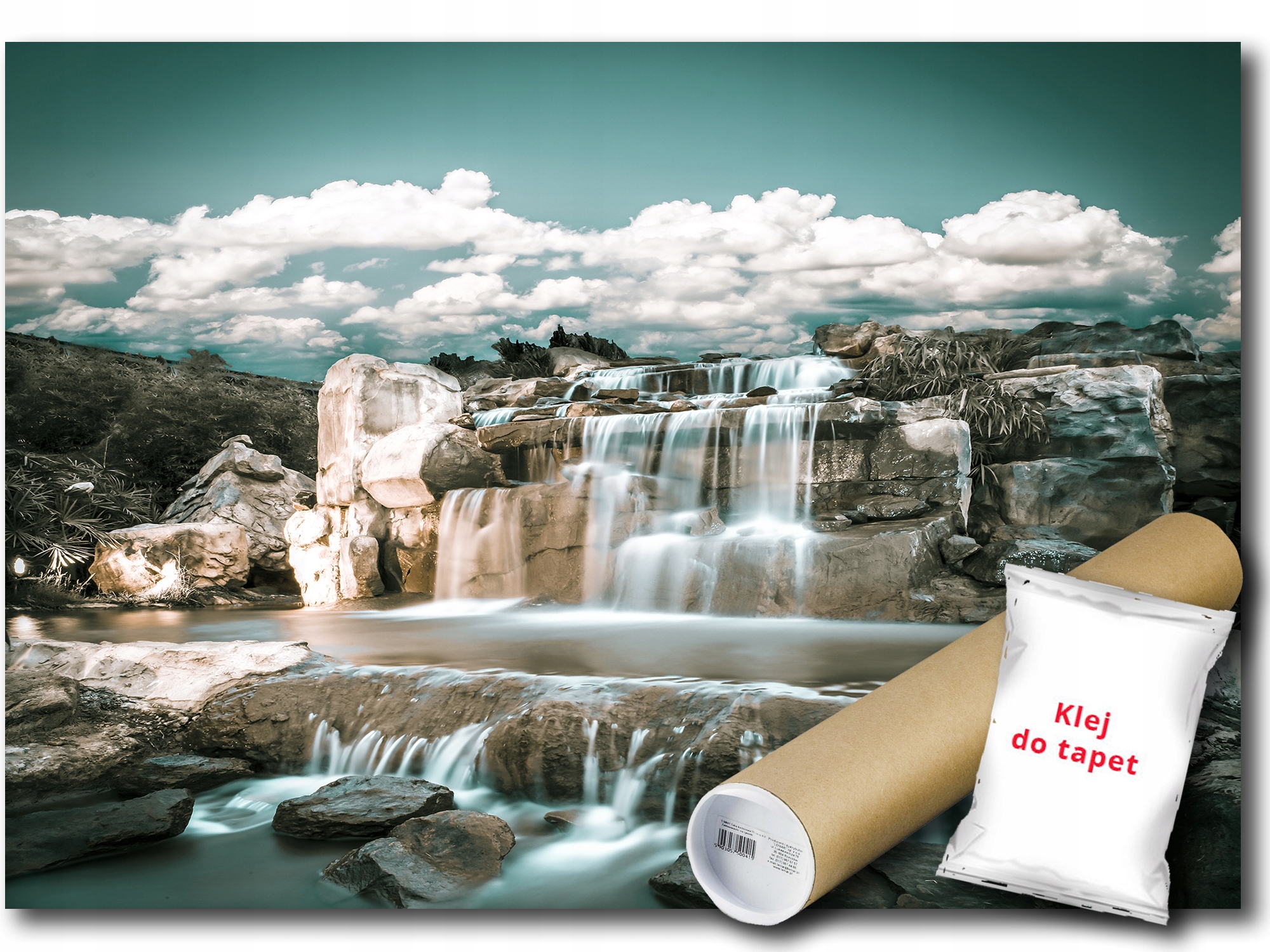 

Fototapeta Wodospad Skały 3B P2XL 368x254 P13360