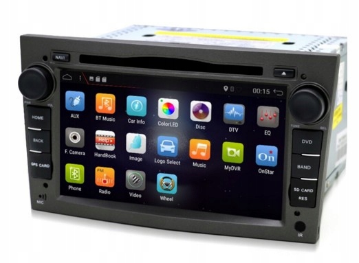 Radio GPS ANDROID 12 Opel Astra Corsa Zafira Vectr