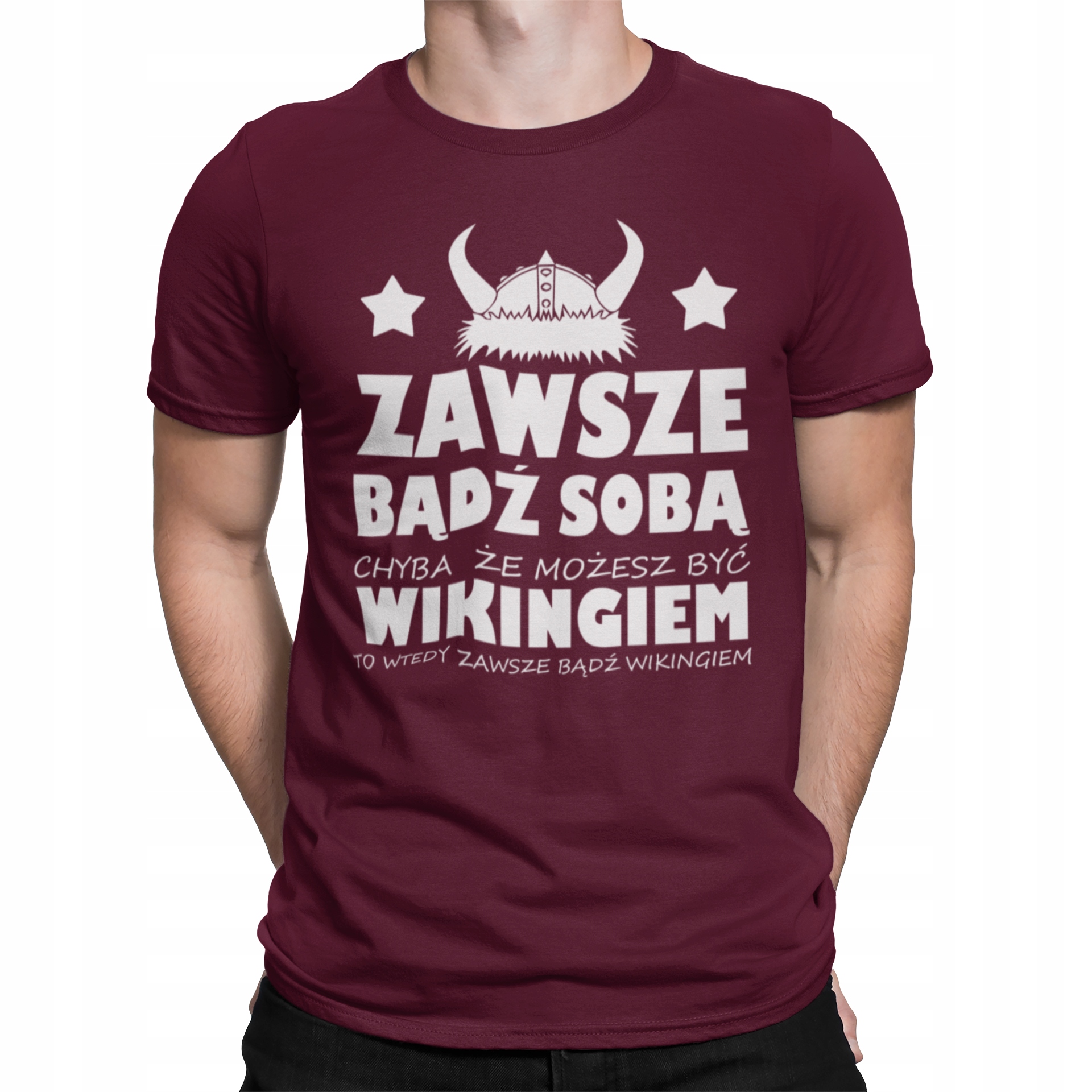 

Śmieszna Bluzka Tshirt Wiking Bądź Wikingiem Hit