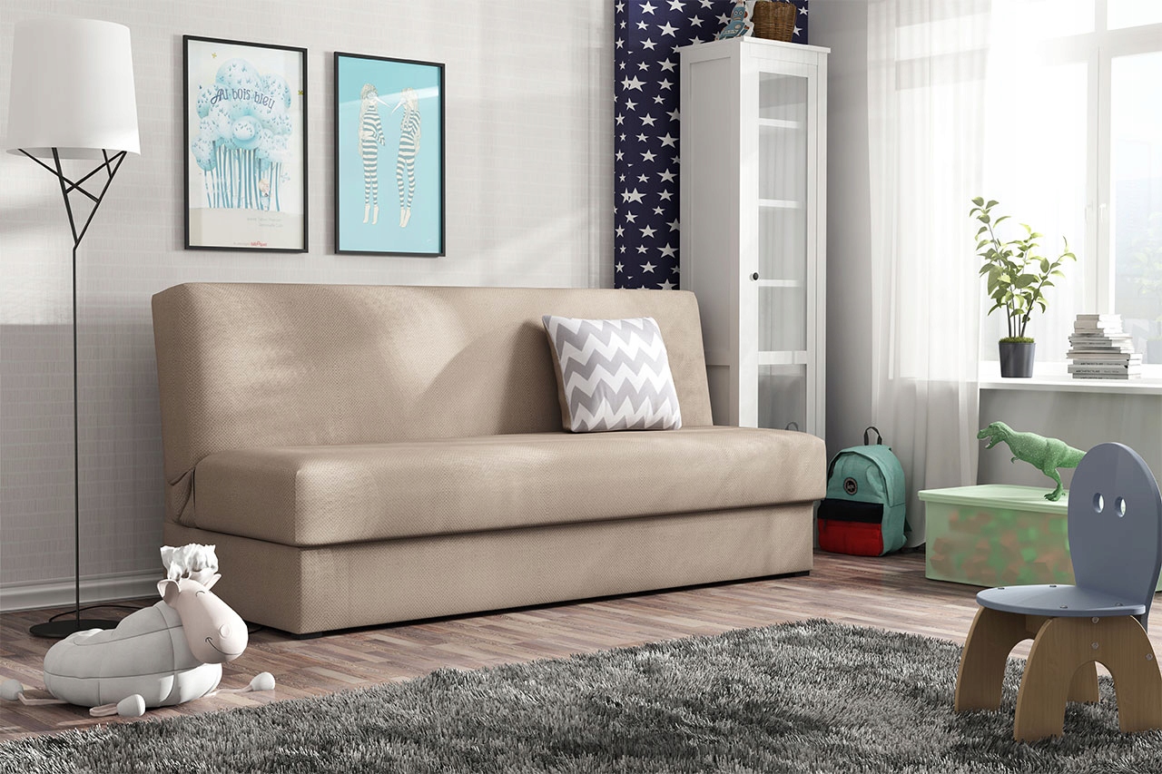

Kanapa do salonu Tedi Mini sofa rozkładana