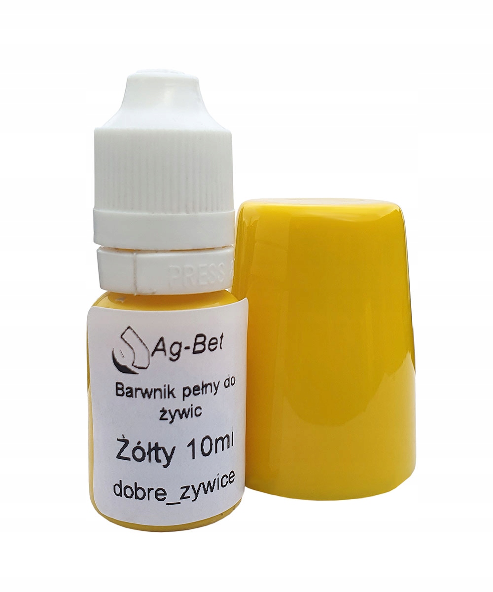 

Barwnik do Żywicy epoksydowej Pełny Żółty 10 ml
