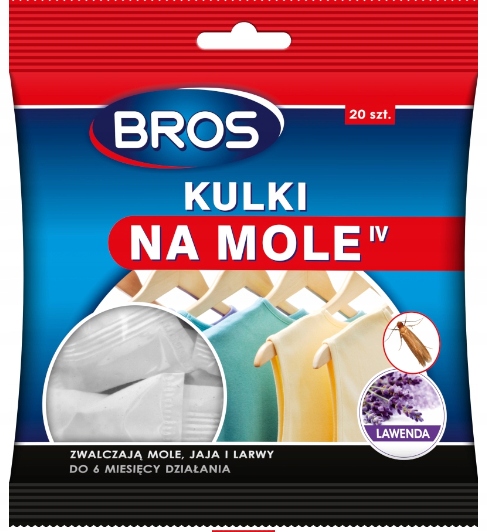 

Bros Kulki Na Mole Zwalczają Jaja I Larwy Lawenda