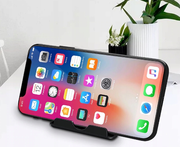 PODSTAWKA POD TELEFON TABLET,uchwyt,stojak Kolor biały