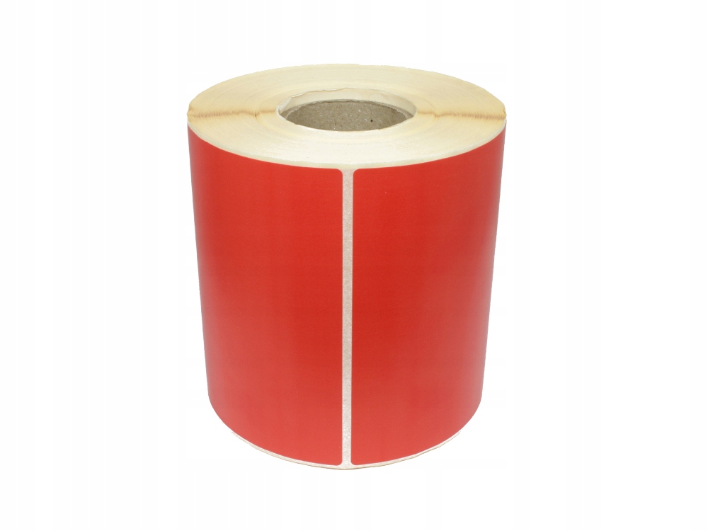 ETYKIETY TERMICZNE 100x35 2000 SZT Czerwone