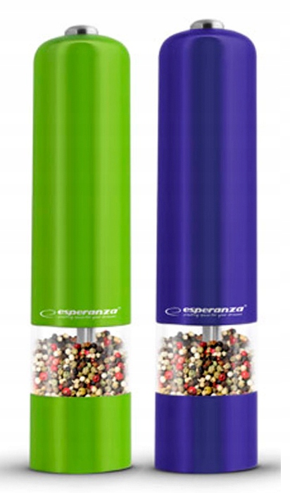 ZESTAW 2 x ELEKTRYCZNY MŁYNEK DO PIEPRZU I SOLI