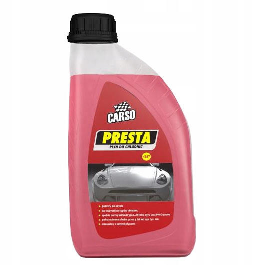 

K2 C611C Presta -35C 1kg Czerwona płyn do chłodnic