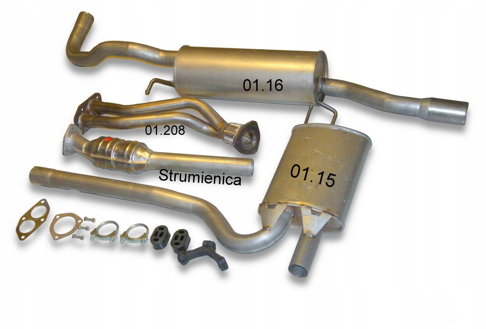 Комплект глушників для Audi A4 1.6