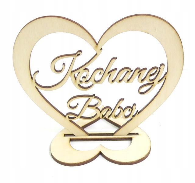 

Dekor Decoupage Kochanej Babci Na Podstawce ZO80