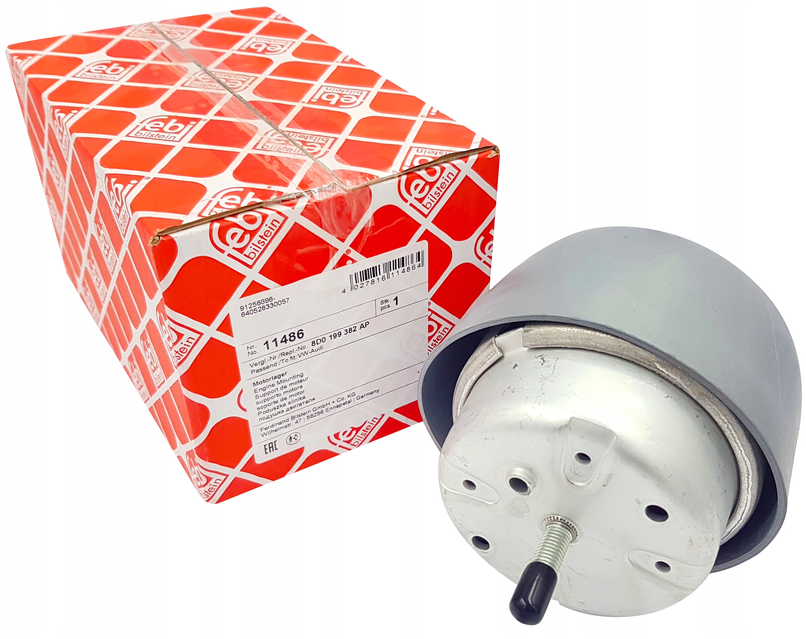 PODUSZKI SILNIKA LEWA PRAWA DO AUDI A4 B5 1.9TDI Producent części Febi Bilstein
