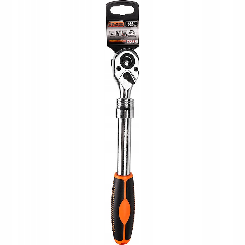Grzechotka teleskopowa 1/2" 72zęby Richmann C8458