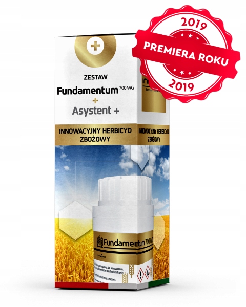 FUNDAMENTUM 700WG 150g + ASYSTENT NA CHWASTY DWULIŚCIENNE W ZBOŻACH 5ha