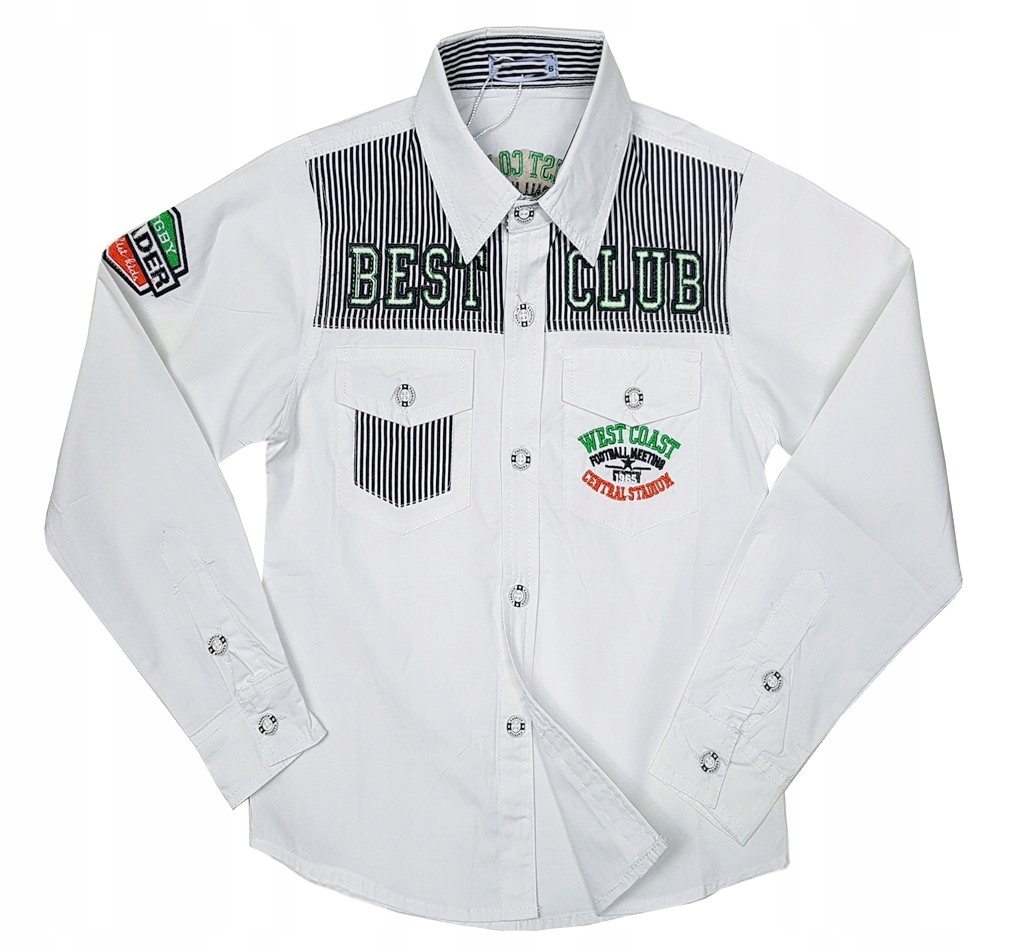 

Wizytowa koszula West Coast 4 - 98/104 Biała