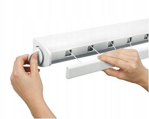 

Brabantia Suszarka rozciągana Pull Out biała