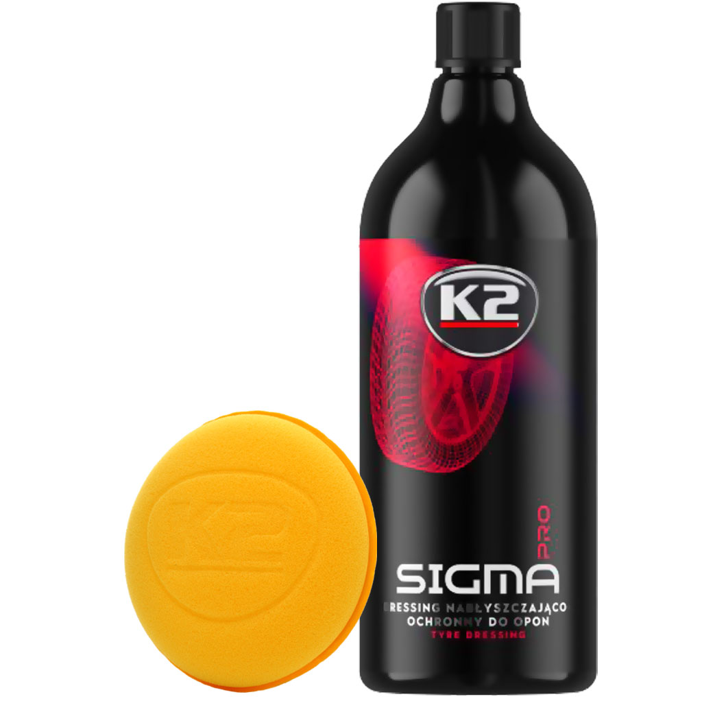 

K2 Sigma Pro Czernidło Do Opon Plastików Aplikator