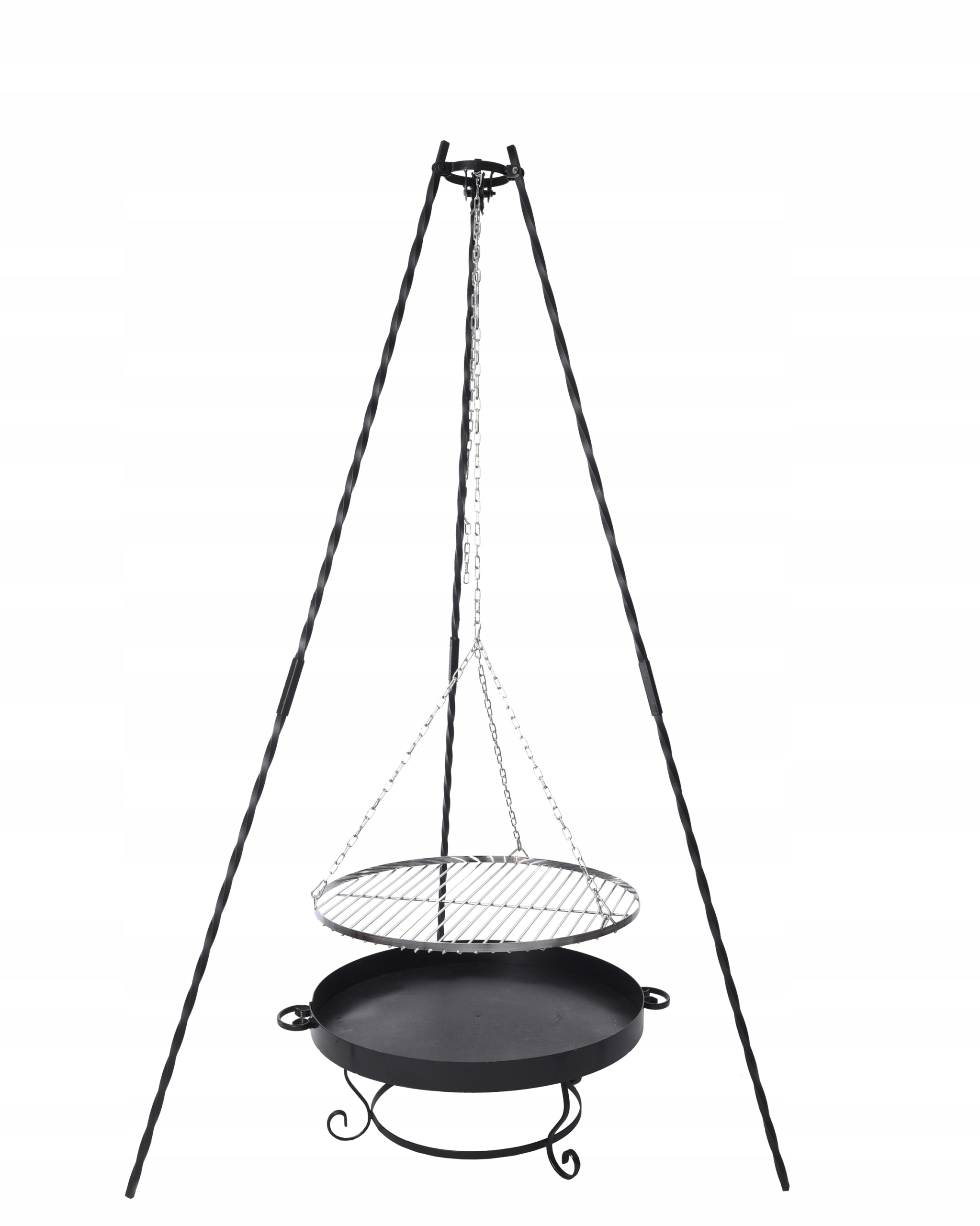 

Grill Trójnóg 190CM Ruszt 60 Chrom Palenisko