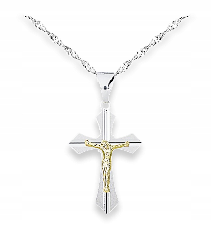 PAMIĄTKA PIERWSZEJ KOMUNII ŚW ŁAŃCUSZEK KRZYŻYK Marka Inna marka