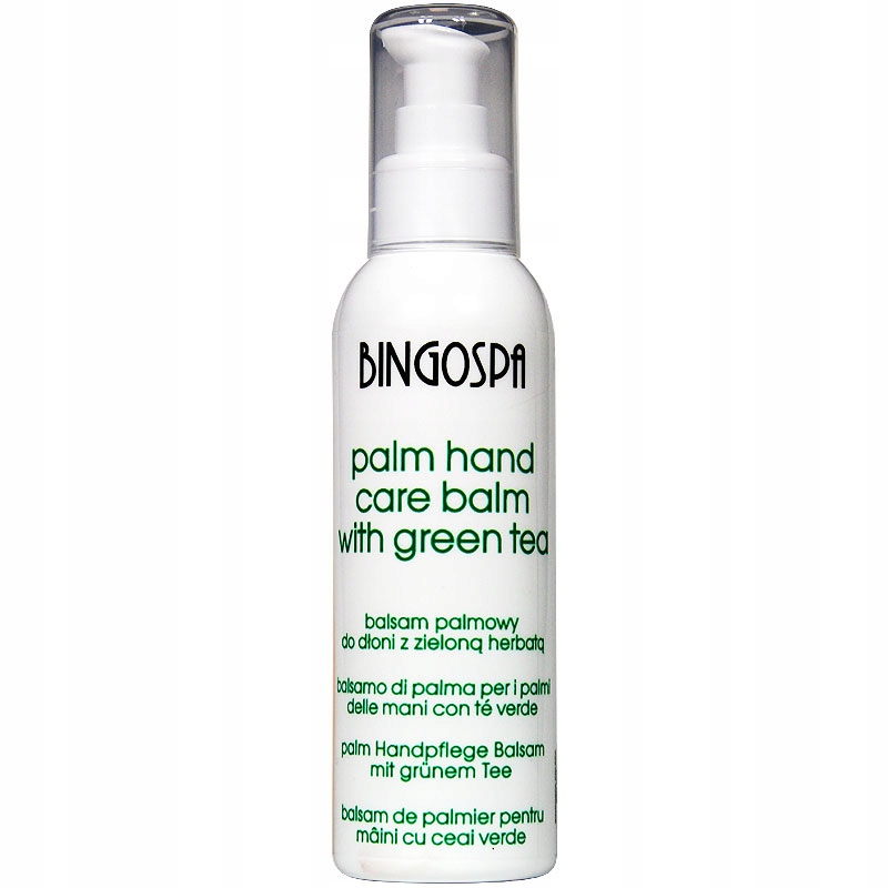 BALSAM PALMOWY DO DŁONI Z ZIELONĄ HERBATĄ BINGOSPA